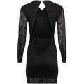Ava Short Dress - Svart