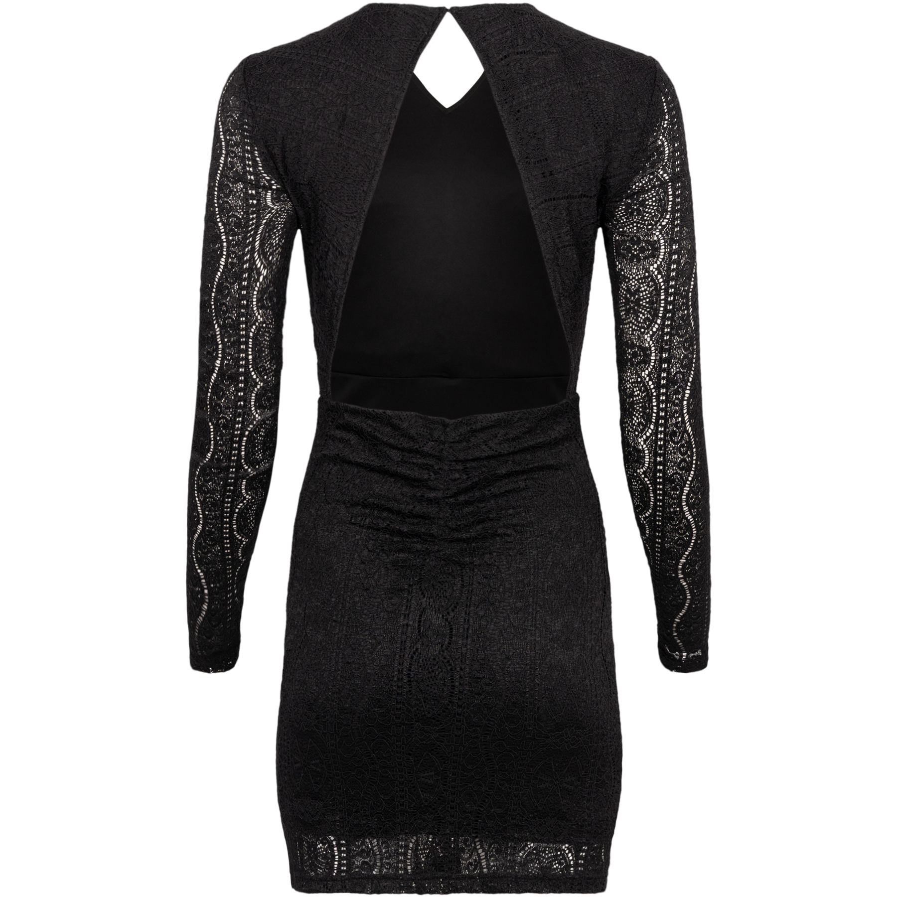 Ava Short Dress - Svart