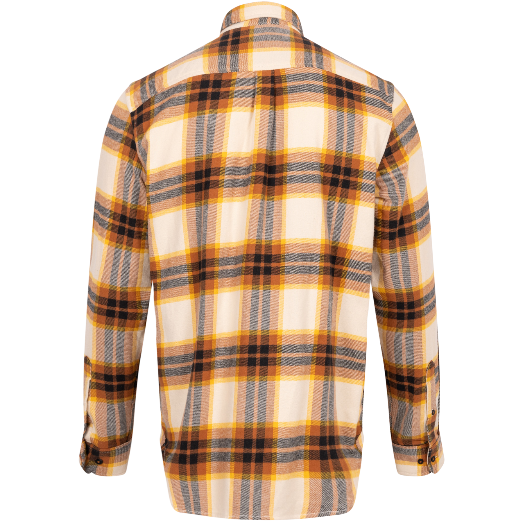 Ls Heavy Flanellskjorta Regular - White Smoke Yd