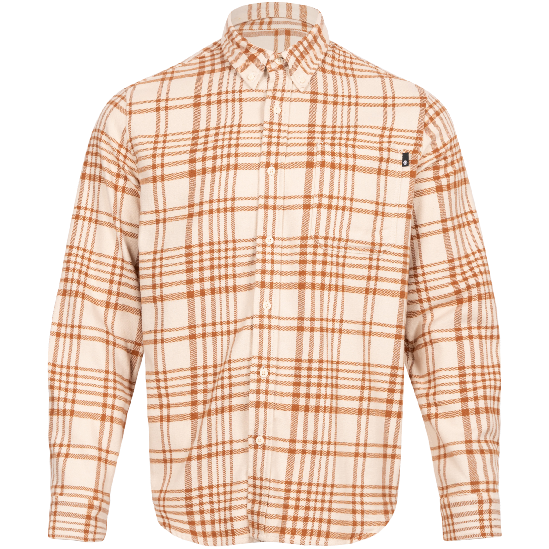 Ls Heavy Flannel Check Shirt Regular - Argan Oil Yd