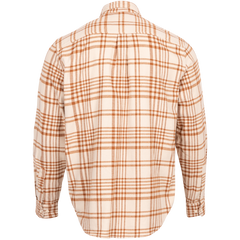 Ls Heavy Flannel Check Shirt Regular - Argan Oil Yd