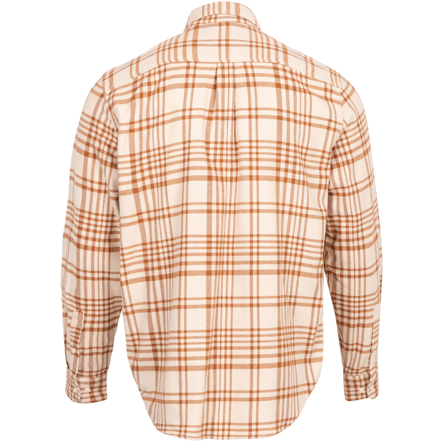 Ls Heavy Flannel Check Shirt Regular - Argan Oil Yd