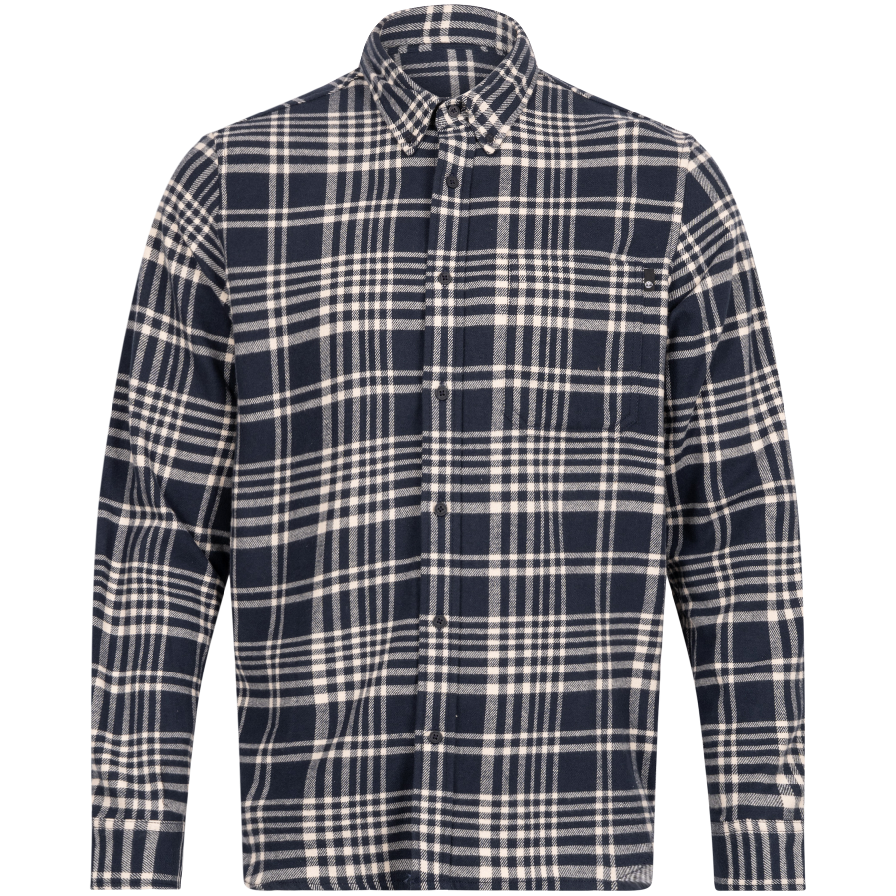 Ls Heavy Flannel Check Shirt Regular - Dark Sapphire Yd