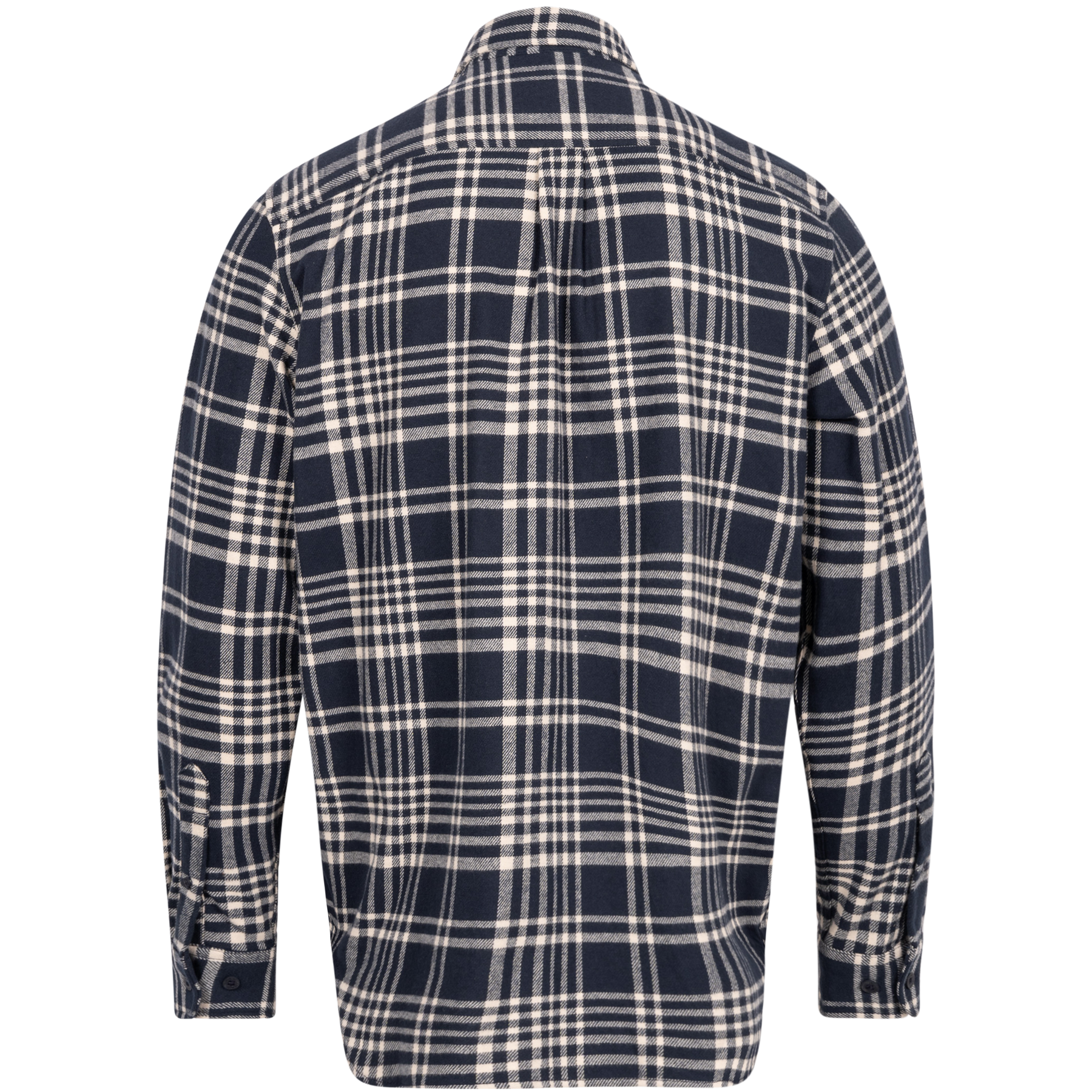 Ls Heavy Flannel Check Shirt Regular - Dark Sapphire Yd
