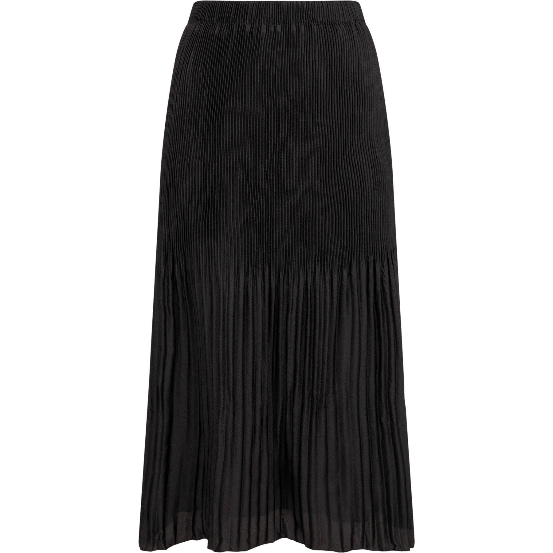 Satin Miami Skirt - Shiny Black