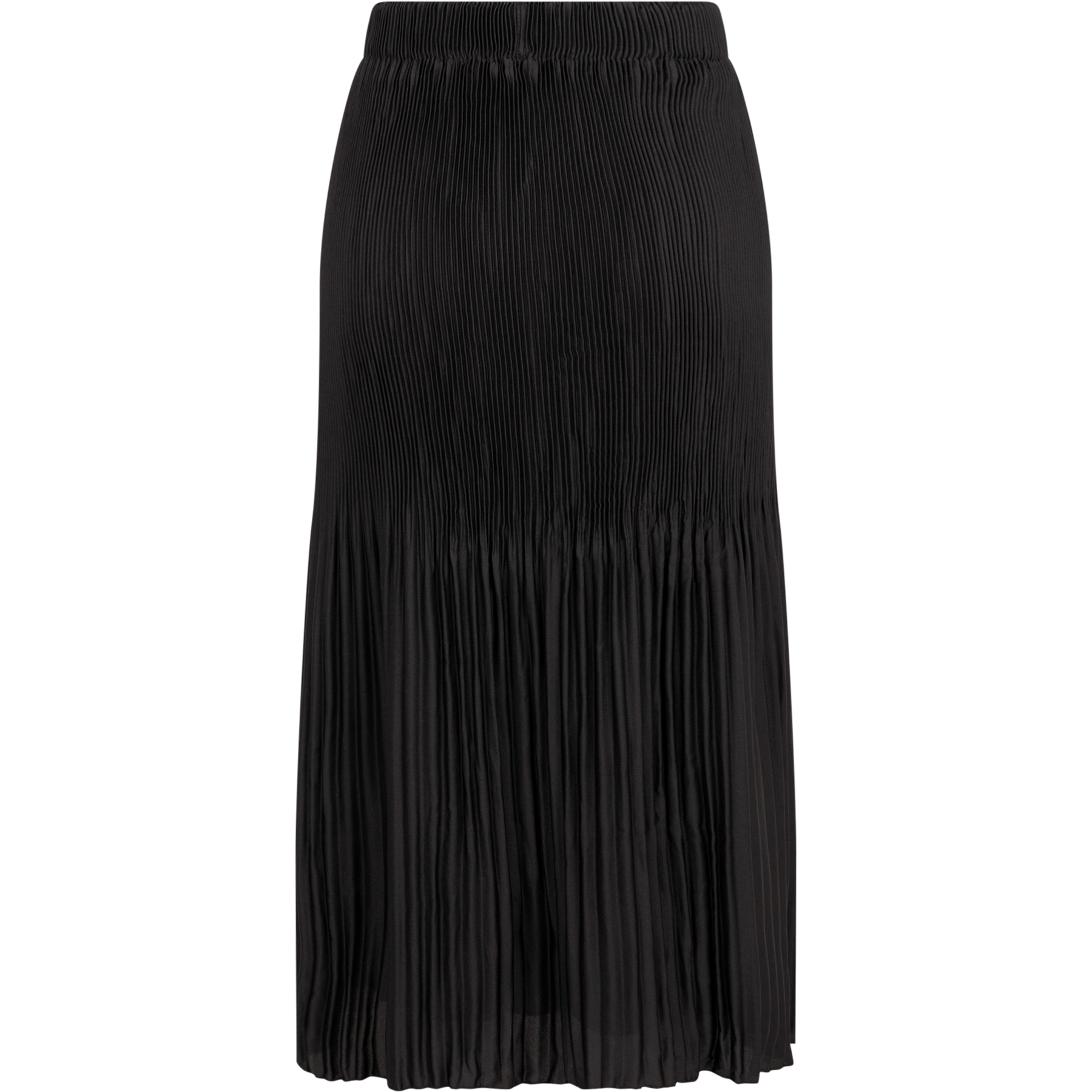 Satin Miami Skirt - Shiny Black