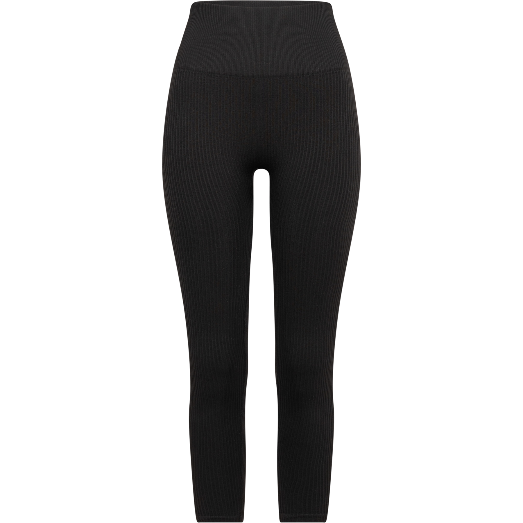 Studio Seamless Rib Tights - Black Beauty