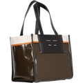 Large Morris Coated Canvas Tote - Dark Evergreen