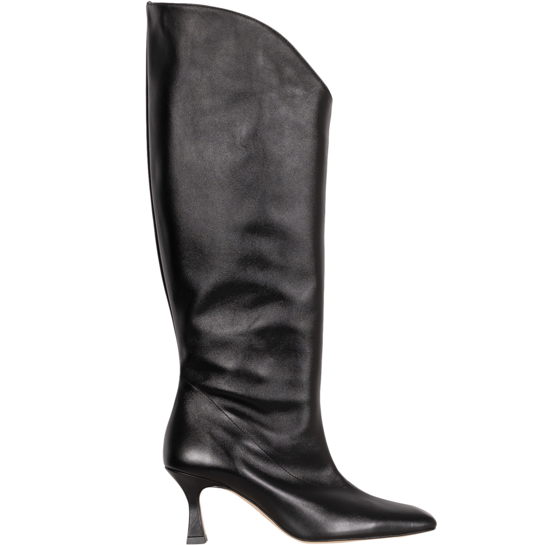 Billy Leather Boots - Black