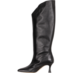 Billy Leather Boots - Black