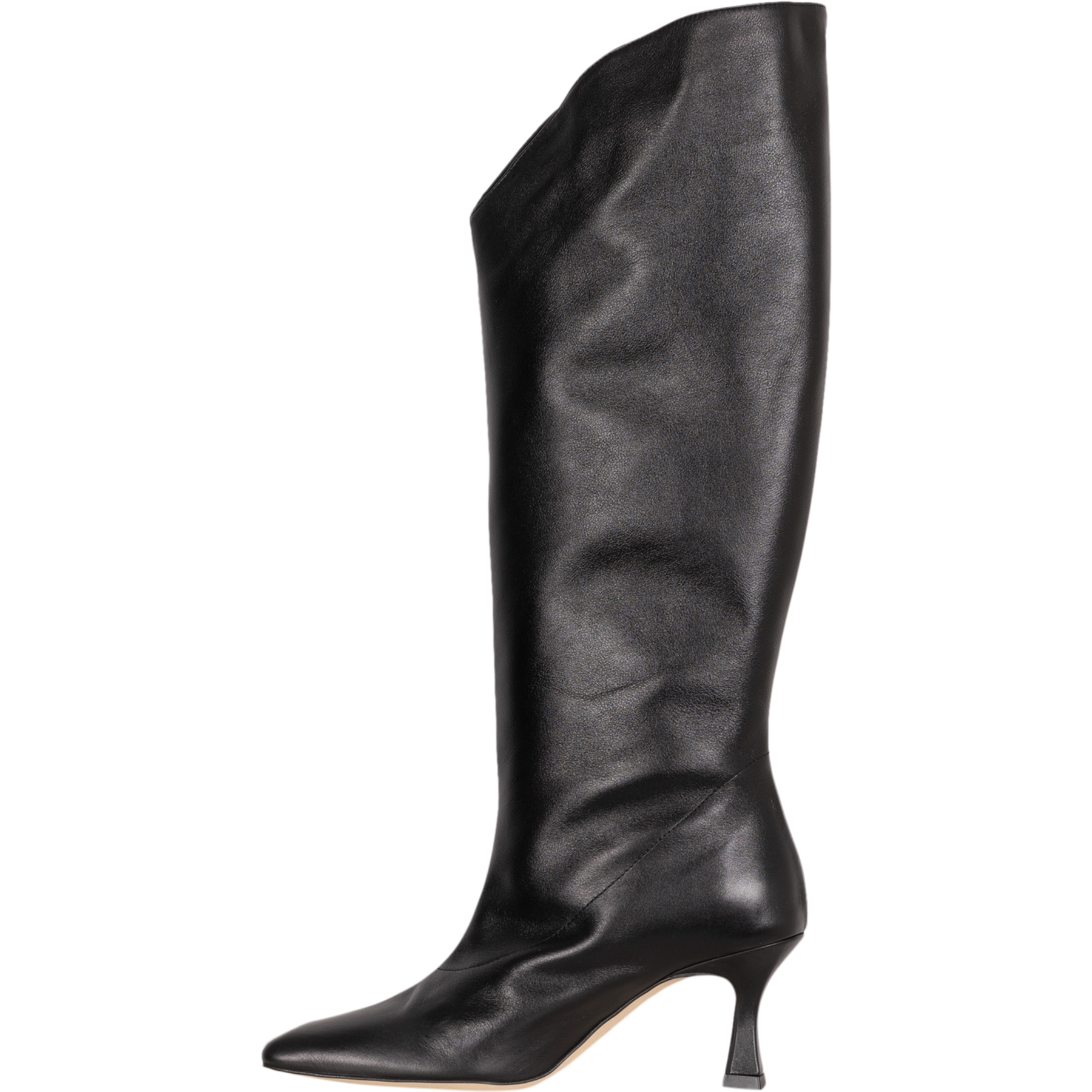 Billy Leather Boots - Black