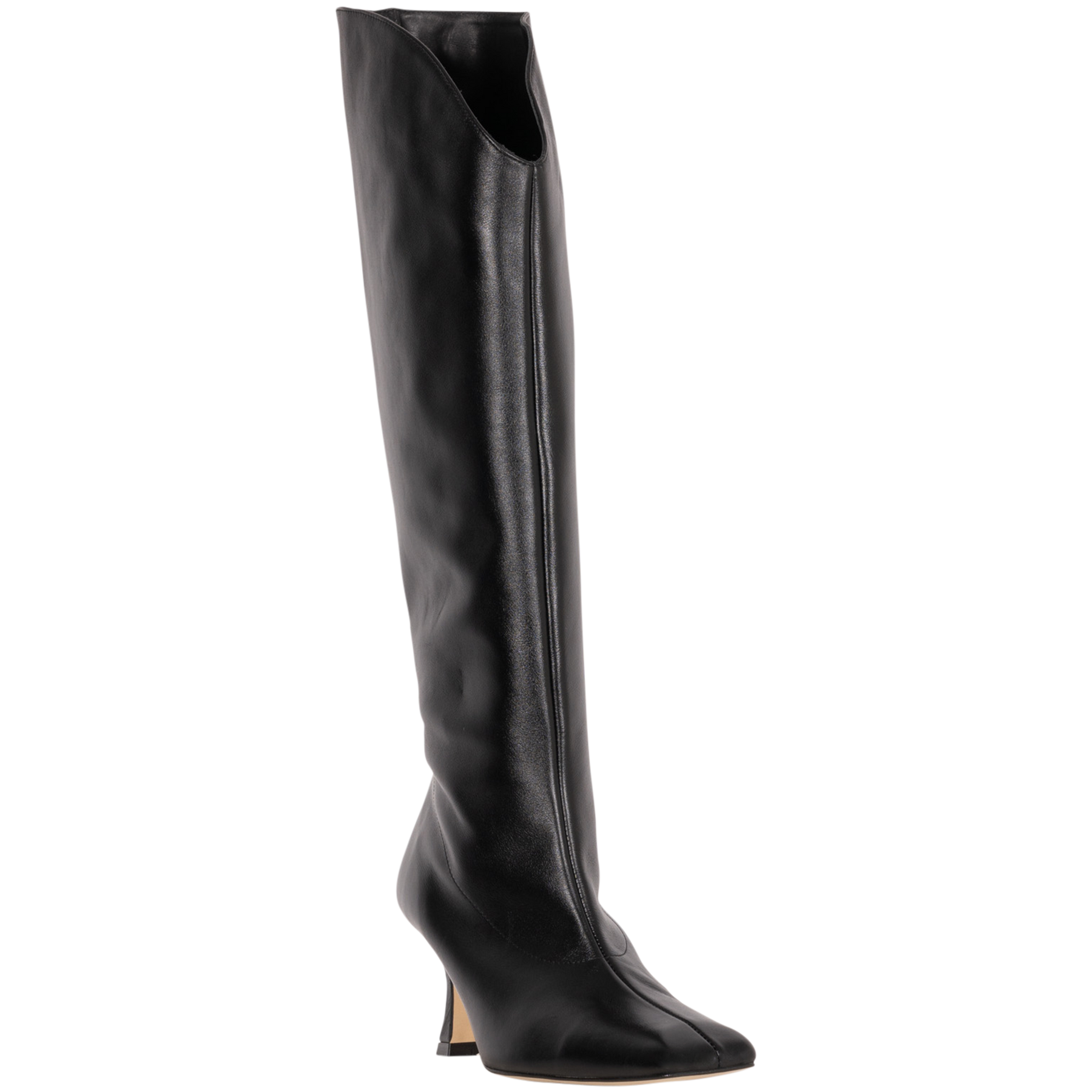 Billy Leather Boots - Black