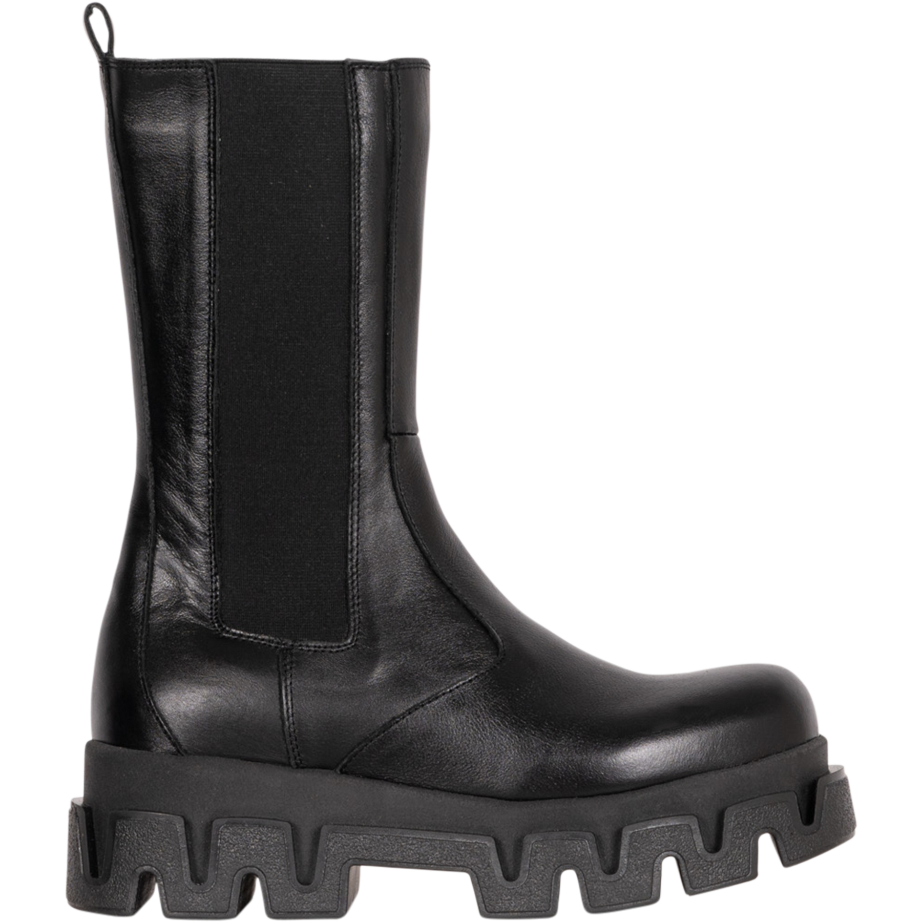 Anastasia Leather Ankle Boots - Svart