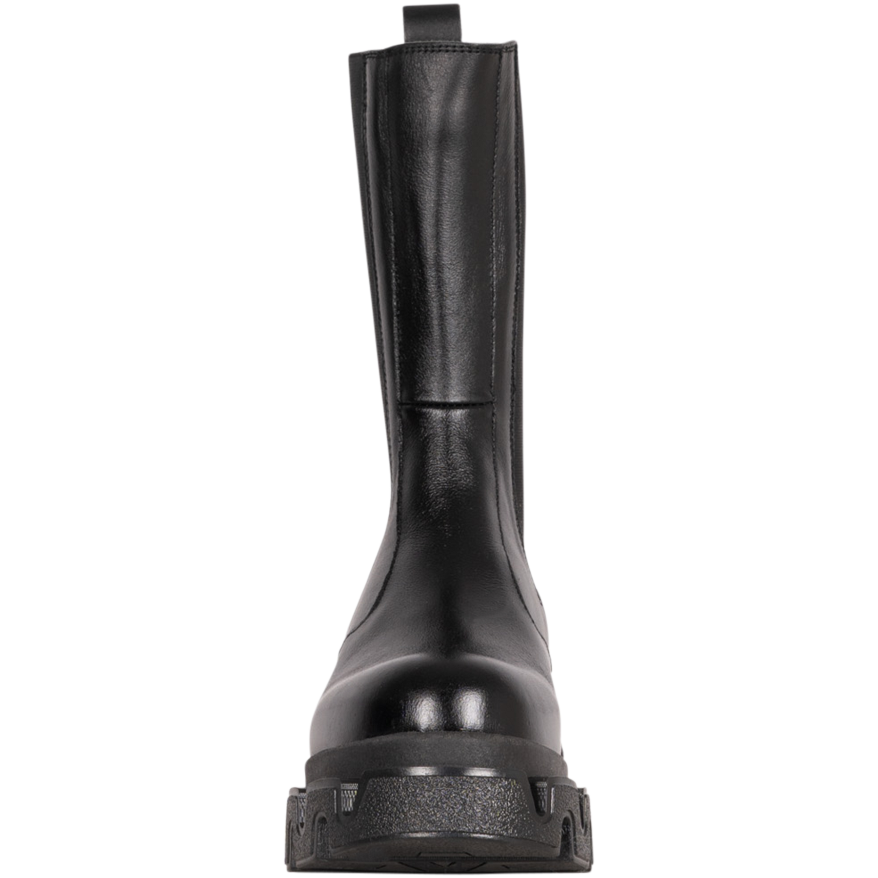 Anastasia Leather Ankle Boots - Svart