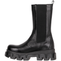 Anastasia Leather Ankle Boots - Svart
