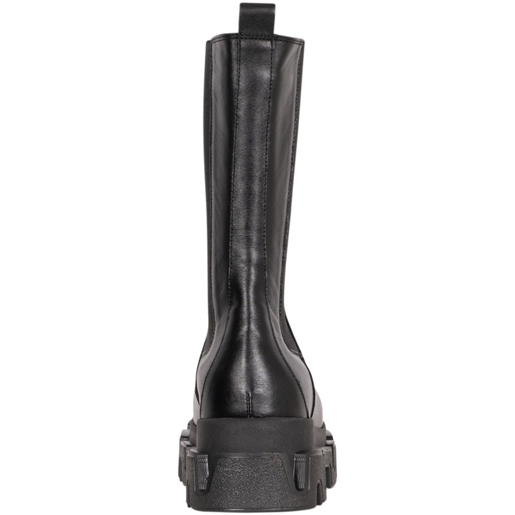 Anastasia Leather Ankle Boots - Svart