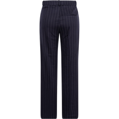 Zoe Pants - Navy/White Pinstripe