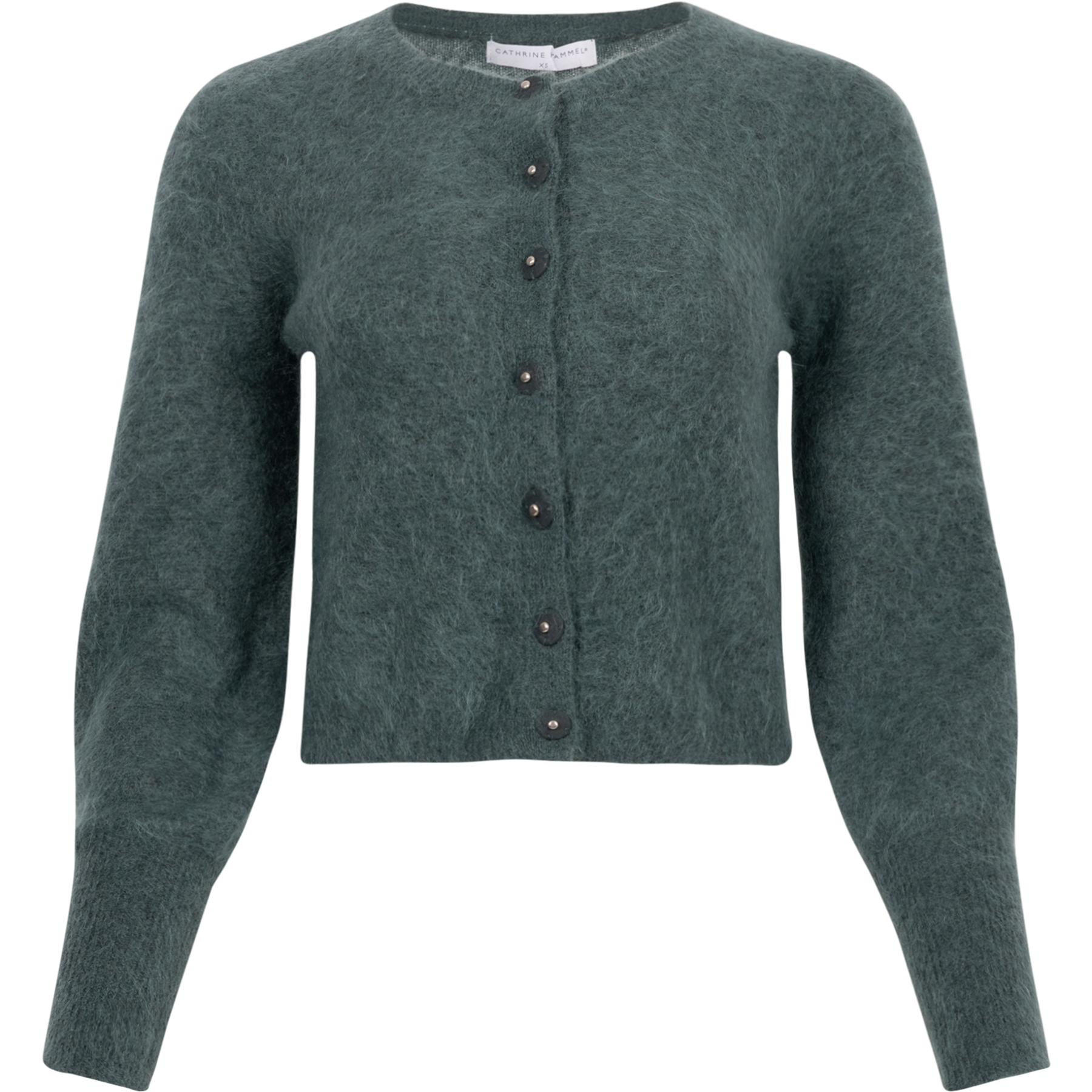 Mohair Petit Cardigan - Seaweed