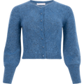 Mohair Petit Cardigan - Sky Blue