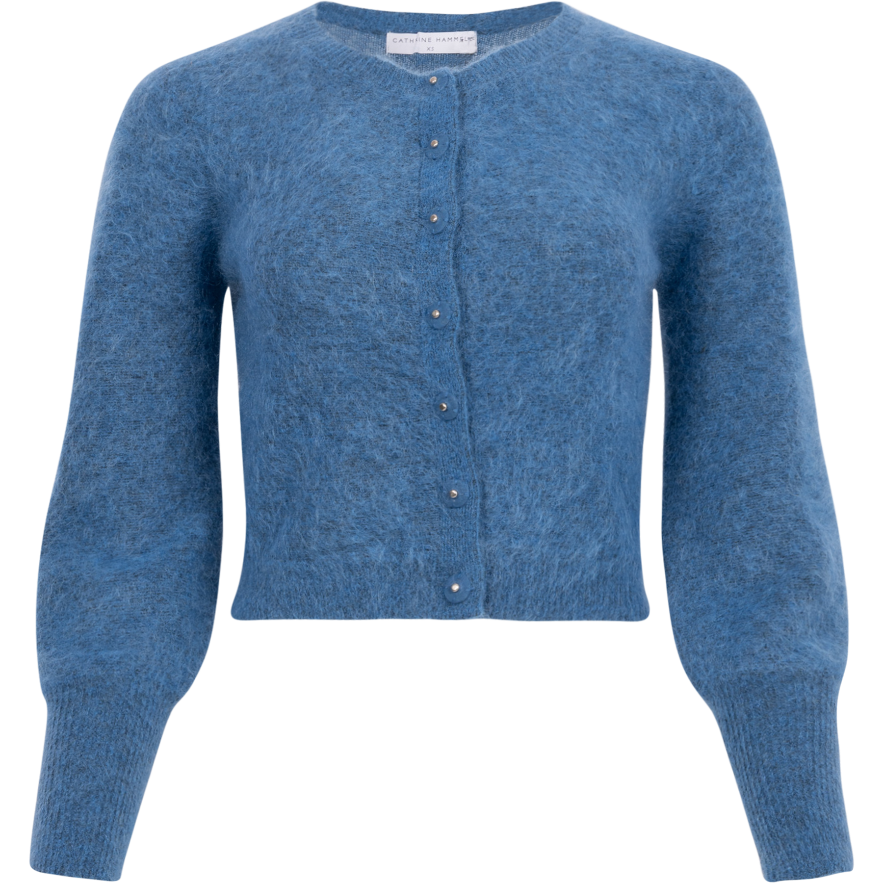 Mohair Petit Cardigan - Sky Blue