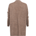 Mohair Demi Shawl Cardigan - Taupe