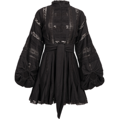 Lita Lace Dress - Black