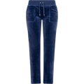 Del Ray Classic Velour Pant Pocket - Blue Depths