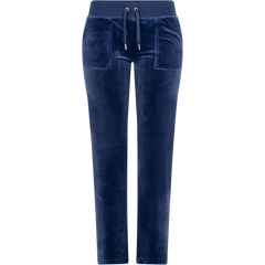 Del Ray Classic Velour Pant Pocket - Blue Depths