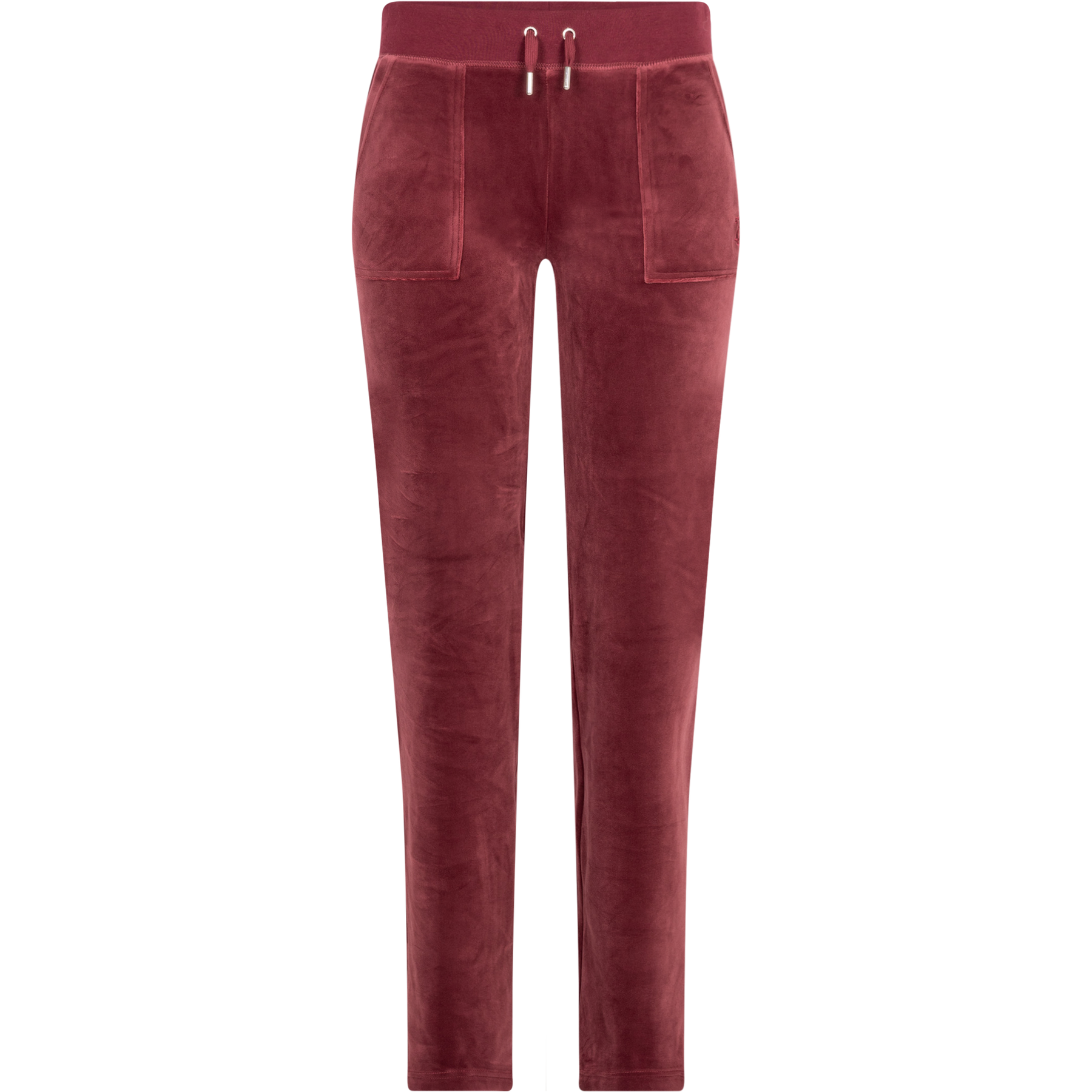 Del Ray Classic Velour Pant Pocket - Tawny Port