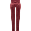 Del Ray Classic Velour Pant Pocket - Tawny Port
