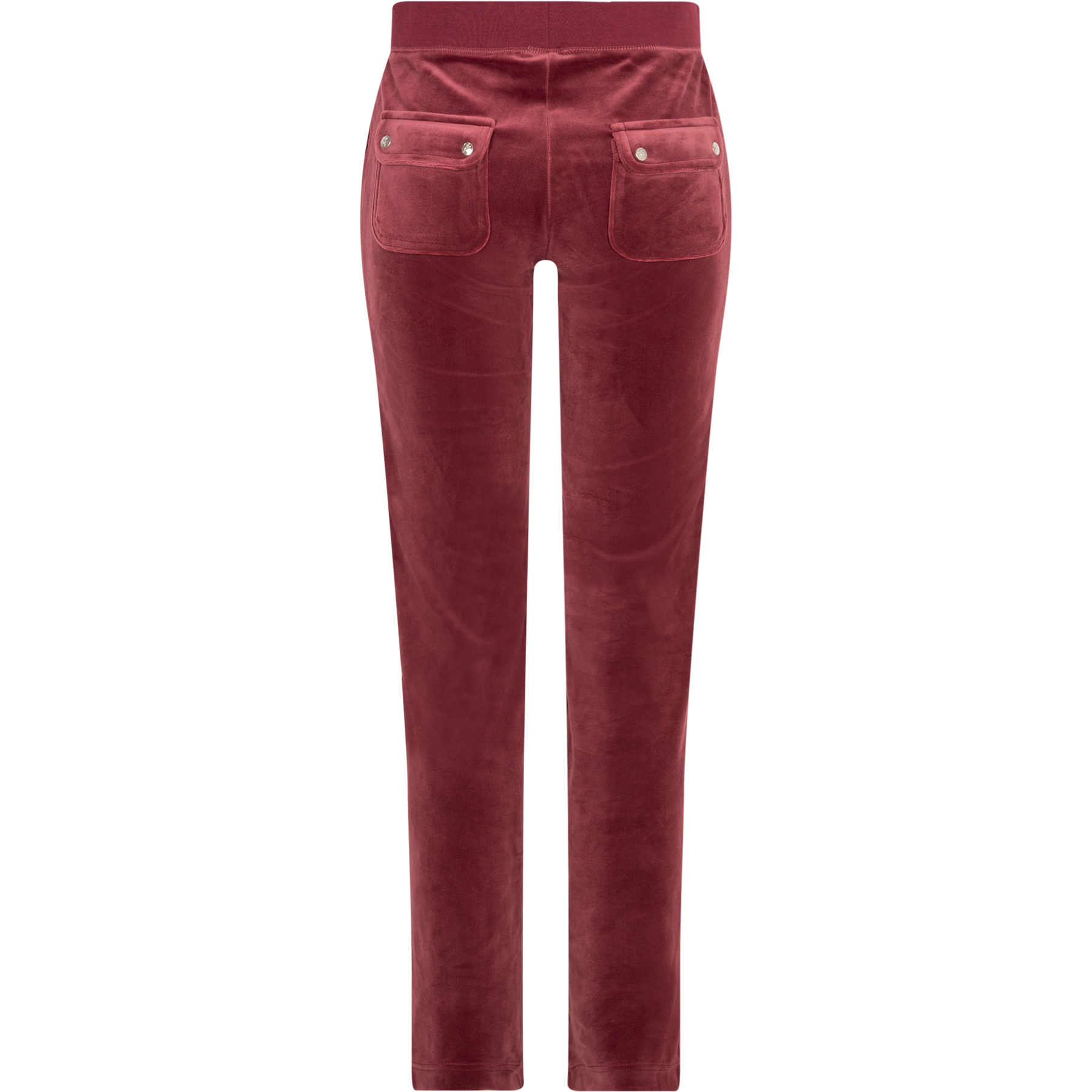 Del Ray Classic Velour Pant Pocket - Tawny Port