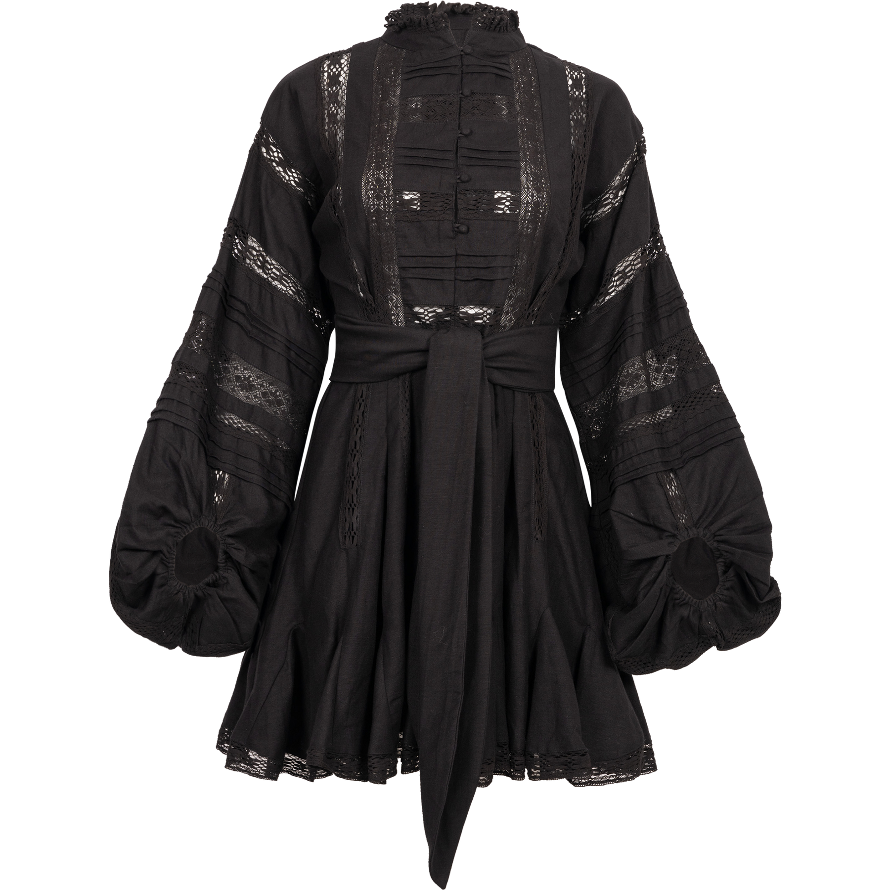 Lita Lace Dress - Black