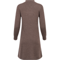 Hanni LS Knit Dress - Brownie Melange