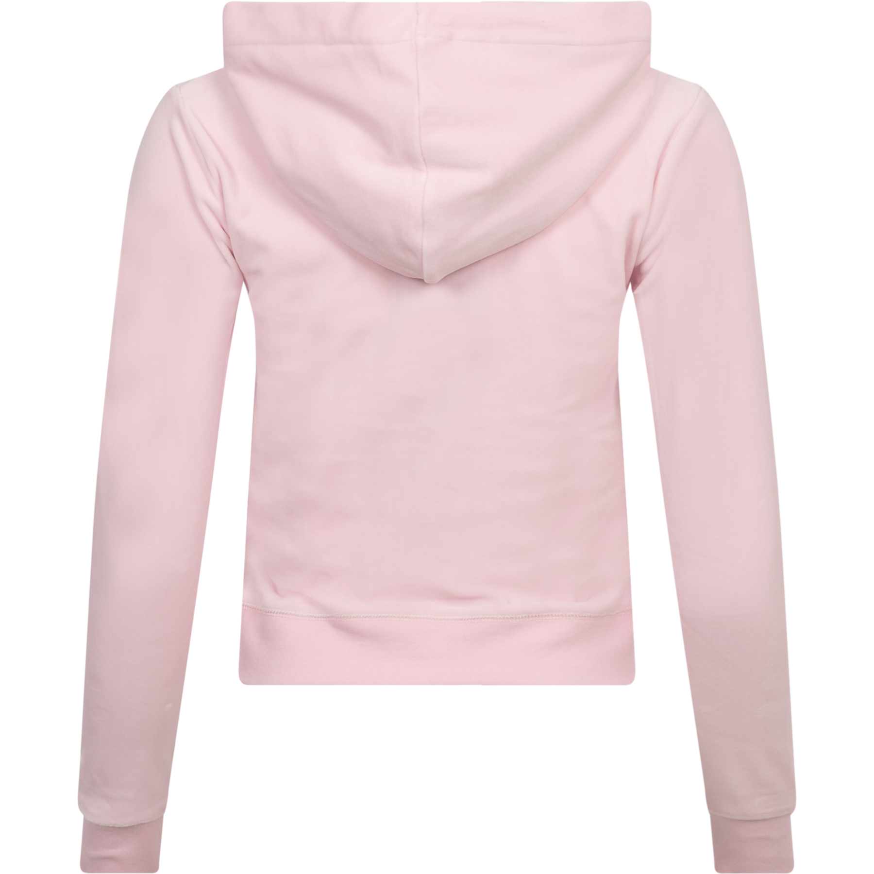 Robertson Classic Velour Zip Hoodie - Cherry Blossom