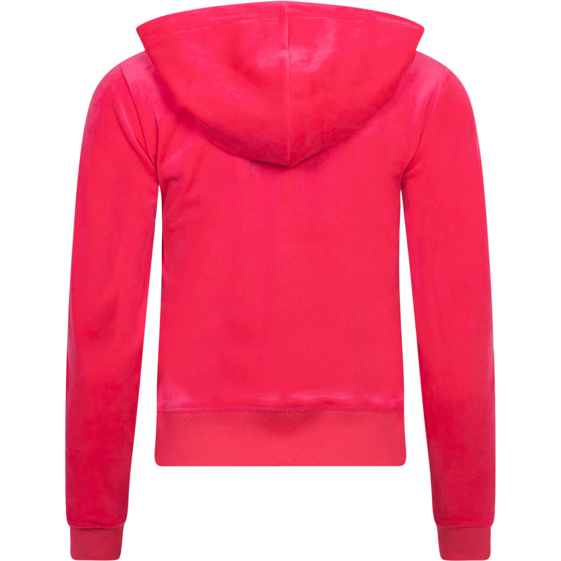 Robertson Classic Velour Zip Hoodie - Pink Glo