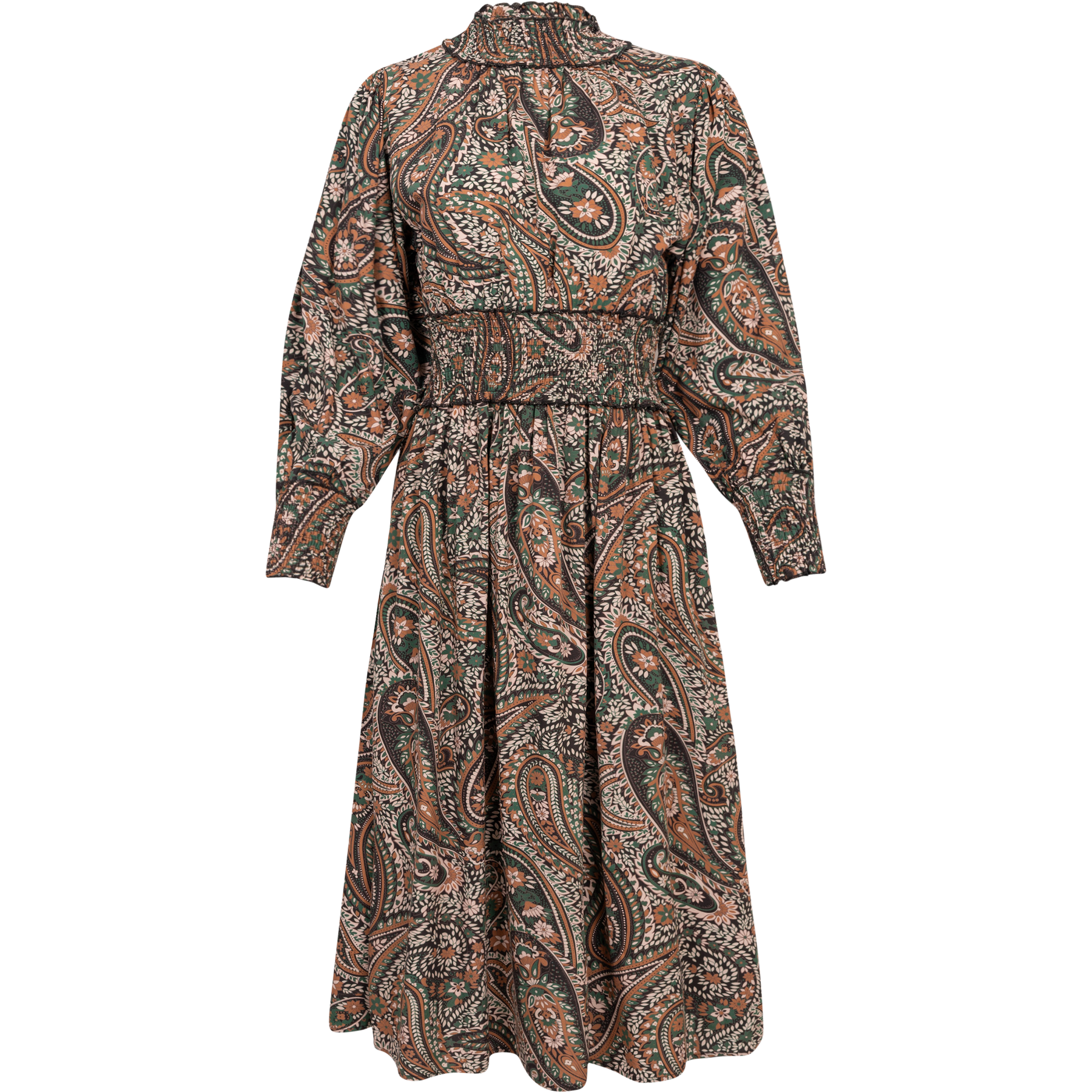 Alicia Dress - Autumn Green