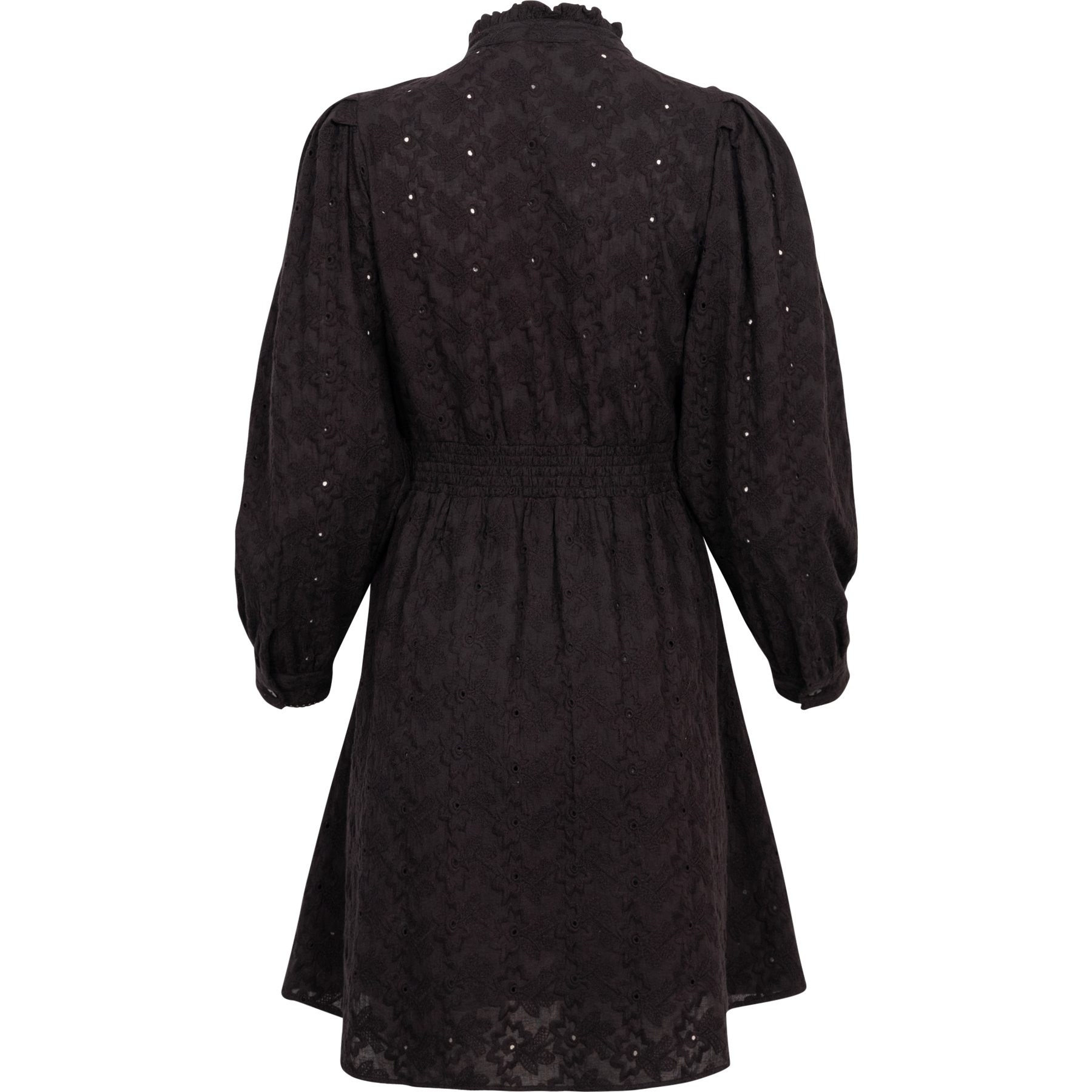 Uma Dress - Broderie Noir