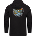 M Seasonal Graphic Hoodie - Black/Brandy Brown