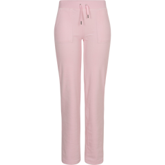 Del Ray Classic Velour Pant Pocket - Cherry Blossom