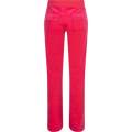 Del Ray Classic Velour Pant Pocket - Pink Glo