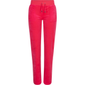 Del Ray Classic Velour Pant Pocket - Pink Glo