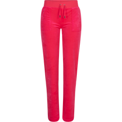 Del Ray Classic Velour Pant Pocket - Pink Glo