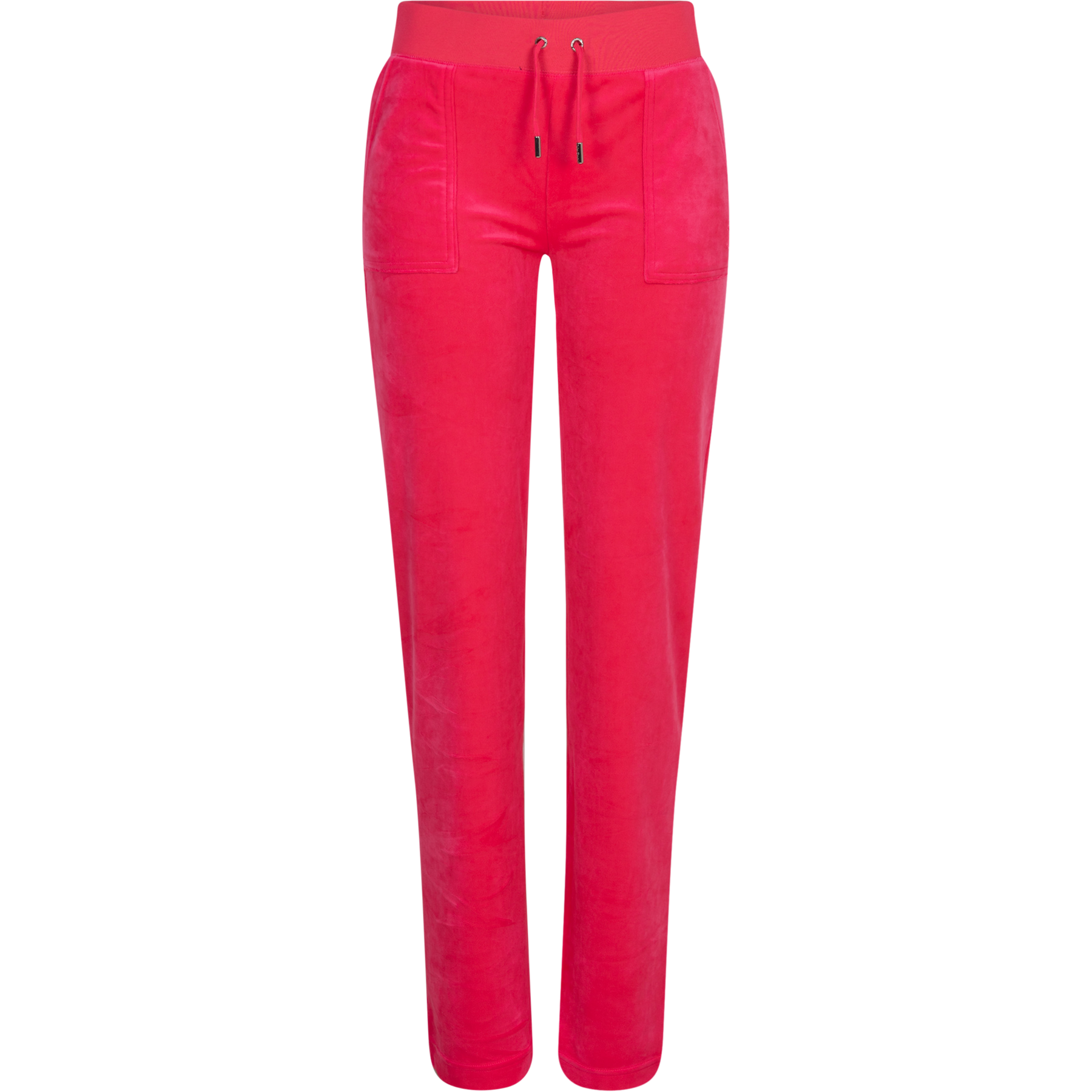 Del Ray Classic Velour Pant Pocket - Pink Glo