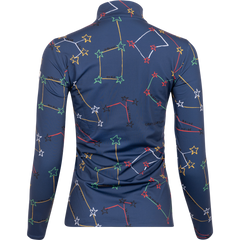 W Booster 1/2 Zip Top - Cosmic Blue