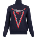 W Victoire Tn Knit - Dark Navy