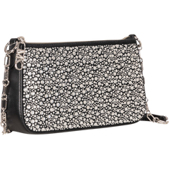 Md Chain Pouchette Suede - Black