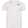 M S/S North Faces Tee - White/Almond Butter