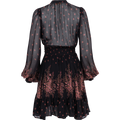 Georgette Mini Dress - Midnight Bouquet