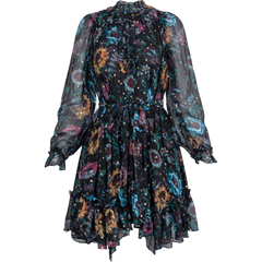 Anais Dress - Black Iris