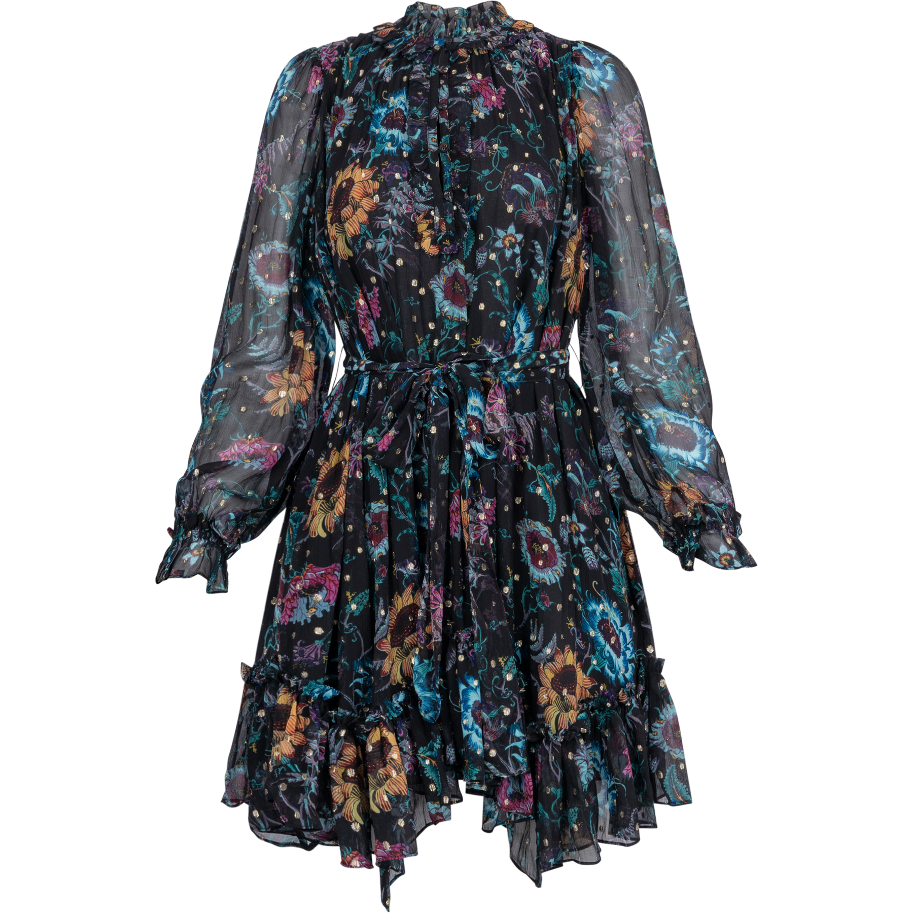 Anais Dress - Black Iris